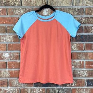 GARNET HILL Kids Blue Orange T Shirt Top Size XL NWT